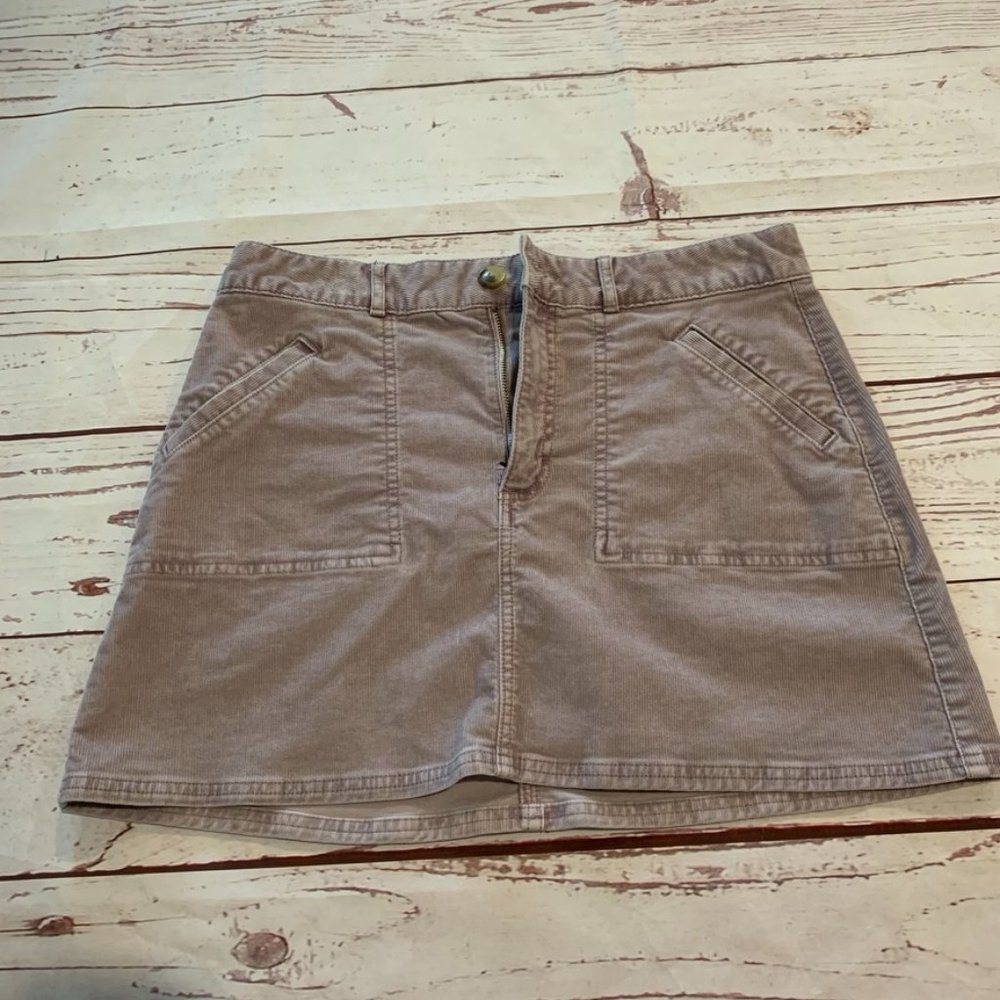 American Eagle Taupe Skirt